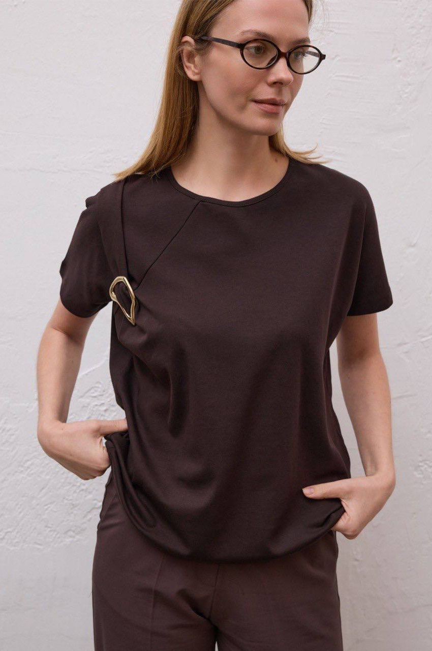 Блуза Dream кафява
