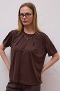 Топ с драперия KAELIA