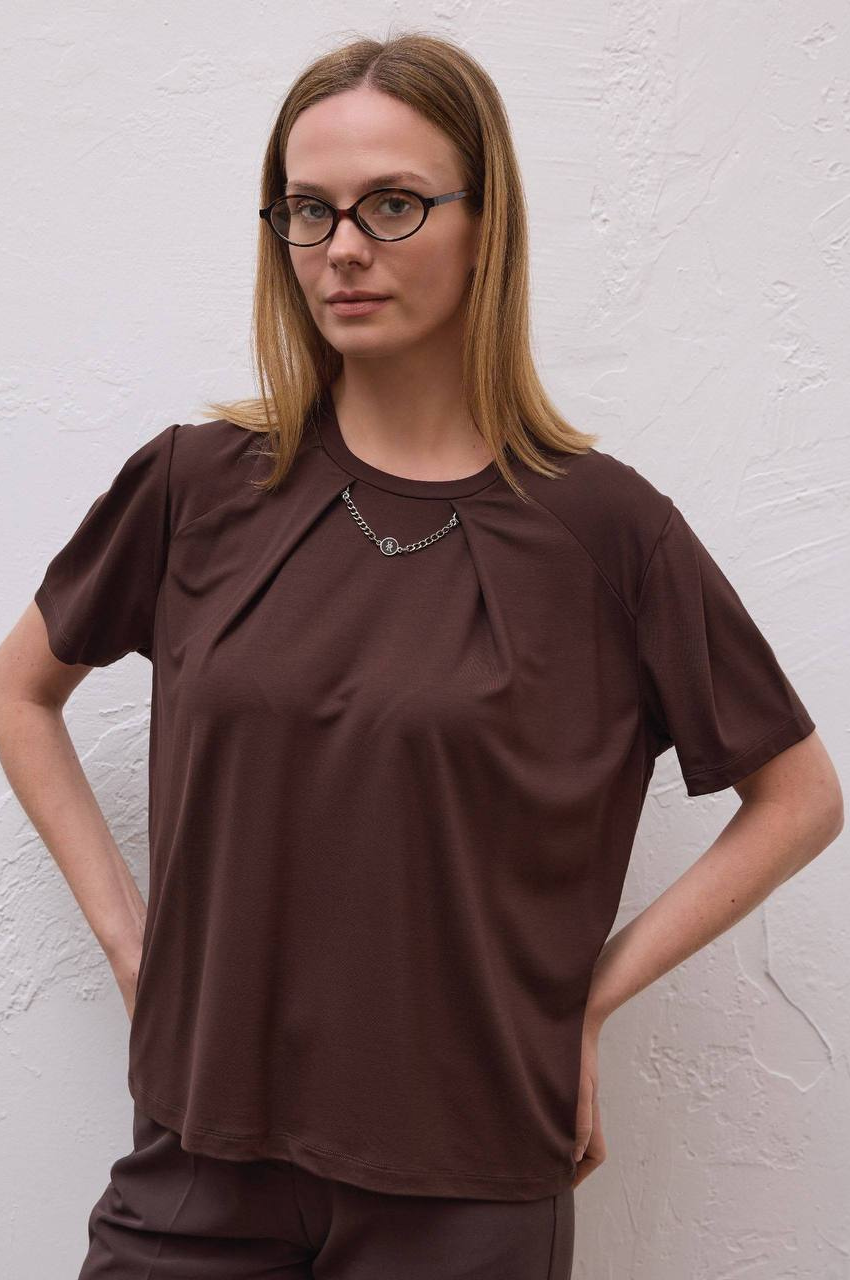 Топ с драперия KAELIA