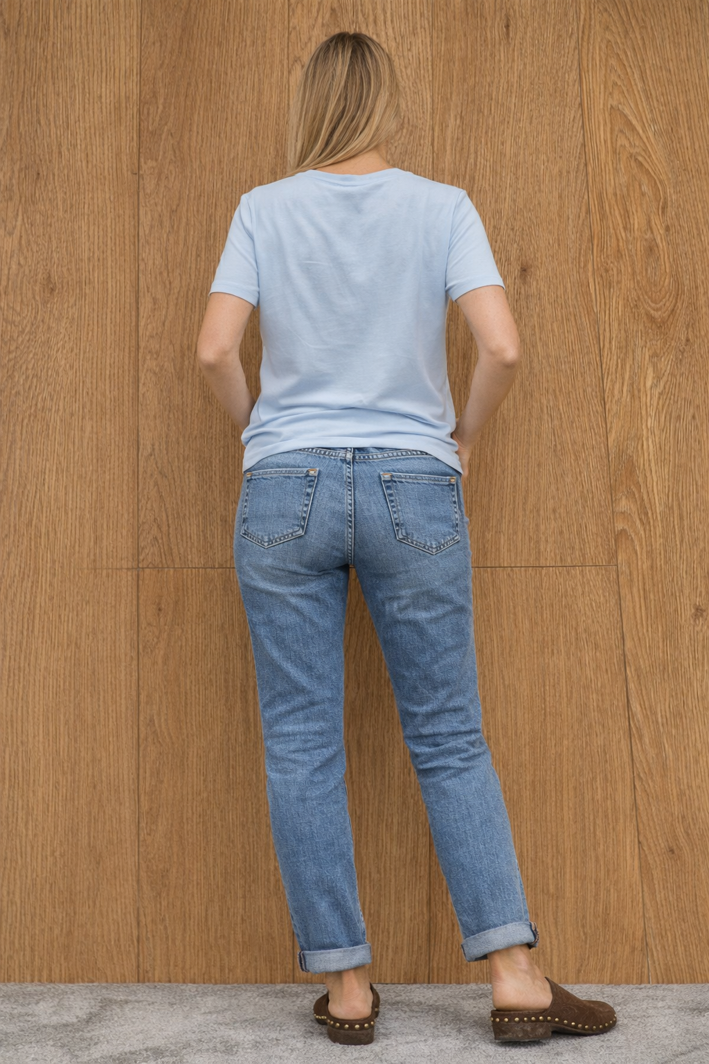 Дънки Floral Whisper