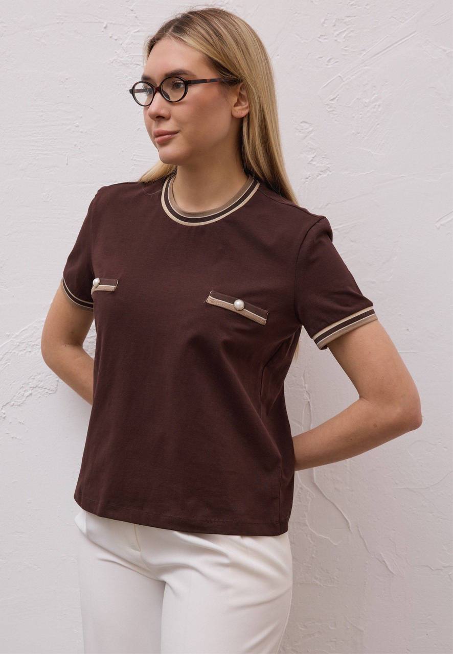 Contour T-Shirt Brown