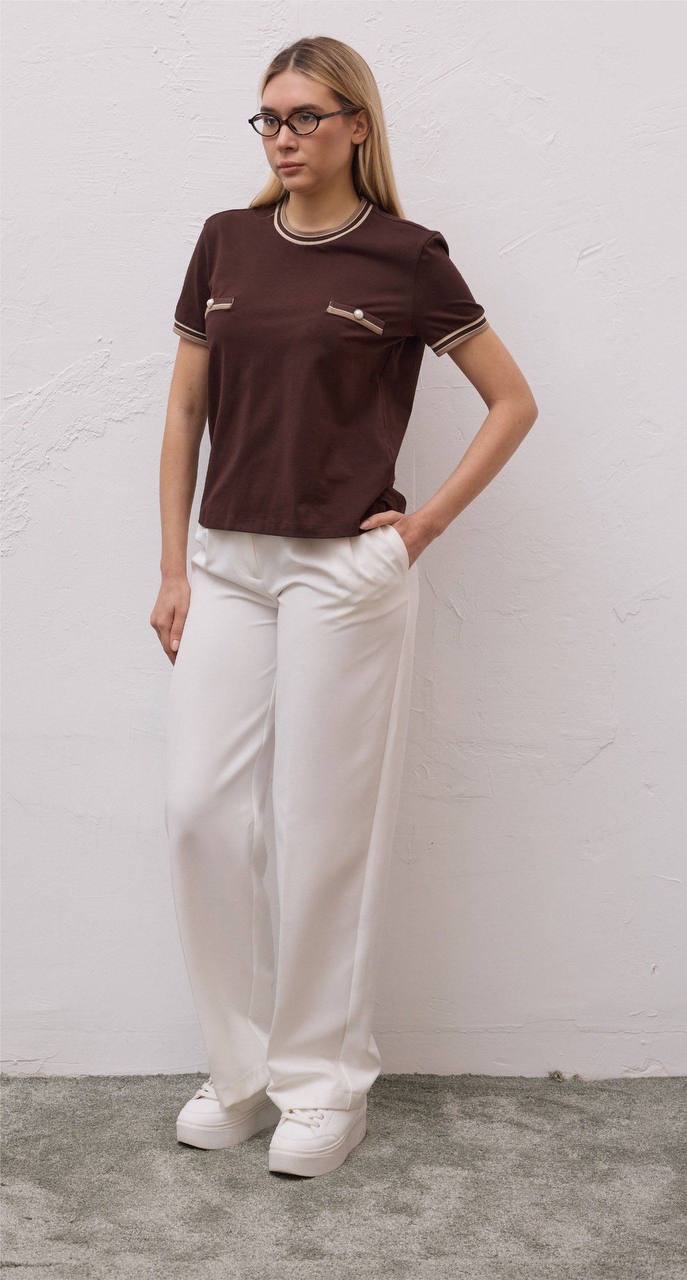 Contour T-Shirt Brown