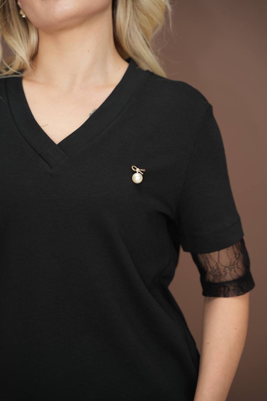 Комплект Lumière Cotton черен