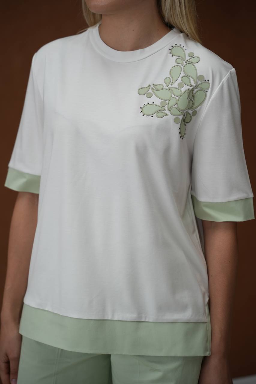 Ленен Комплект Elysia зелен