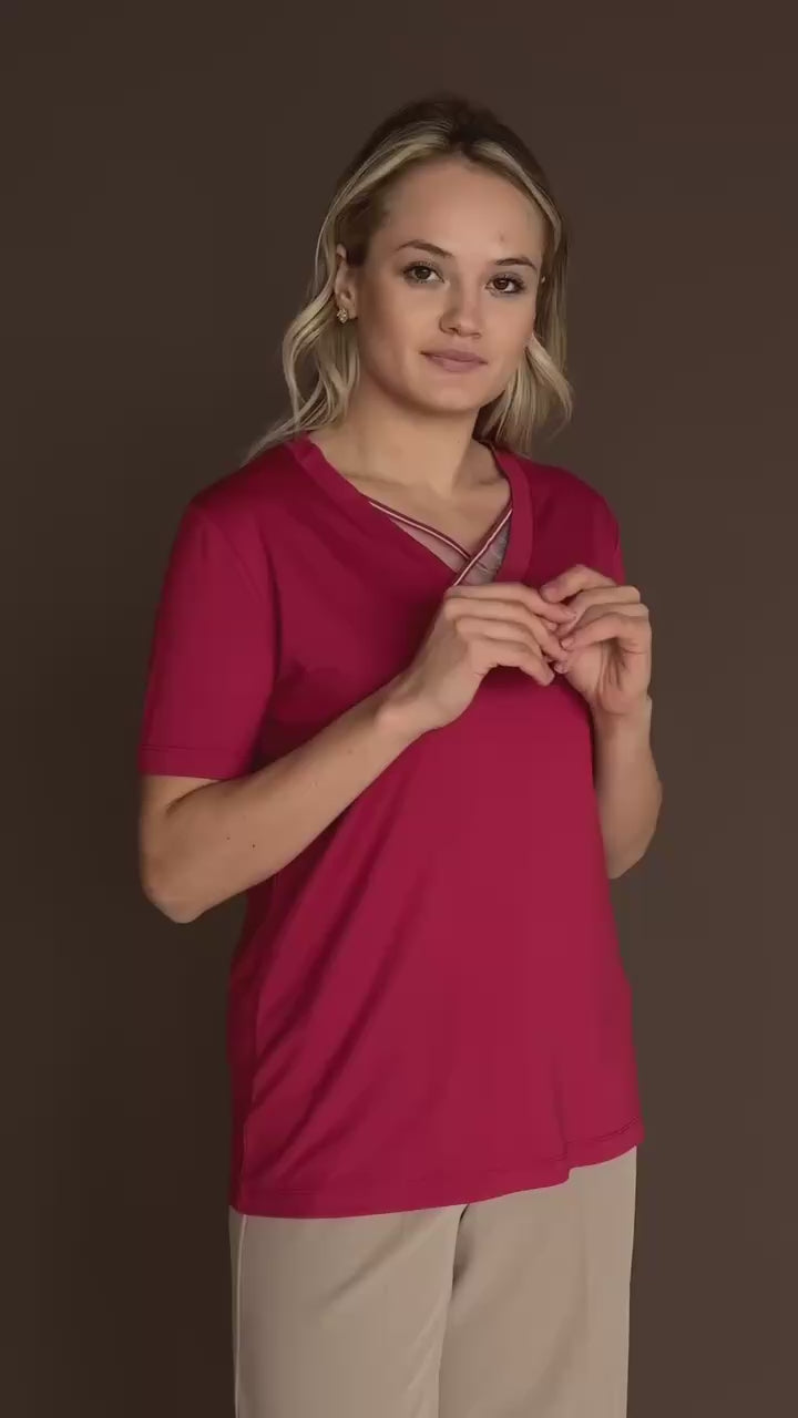 Silva Cupra T-Shirt Raspberry